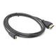 3G (75913) kabl HDMI (muški) na Micro HDMI (muški) 1.5m crni