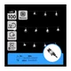 Aigostar - LED Spoljašnji lanac 100xLED/8 funkcija 13m IP44 hladno bela