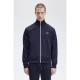 Fred Perry za moške. J4620 Trak jakna s trakovi modra (XXL), Priložnostno, Poliester