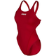Womens swimwear arena swim tech solid red/white s - uk32