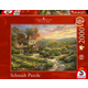 SCHMIDT sestavljanka/puzzle Kinkade Vinograd, 2000 delna