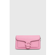 Kožna torba Coach Tabby Shoulder Bag 26 boja: ružičasta