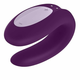 Satisfyer Double Joy vibrator za pare, vijolčen