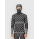 Mons Royale Ascender Merino Hooded Base Layer Top black