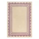 Vijolična/v naravni barvi ročno tkana volnena preproga 160x230 cm Lois Scallop – Flair Rugs