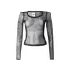 Nike Sportswear Majica STREET črna/bela