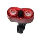 VIT COMP Zadnji treptač DARK 2 LED SUPER BRIGHT RED ZA STUB SEDIŠTA