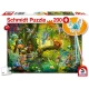 SCHMIDT Puzzle Vile v gozdu 200 kosov + darilo (vila palica)