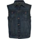 Denim vest denimblue
