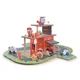 2Kids Toys Lesena gasilska postaja 2 v 1