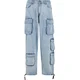 Urban Classics Kargo kavbojke moder denim