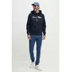 TOMMY HILFIGER Majica mornarska / rdeča / bela