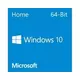 MICROSOFT Windows 10 Home 64bit GGK Eng Intl (L3P-00033)