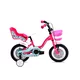 Capriolo bmx 12ht fantasy pink-tirkiz ( 924118-12 )