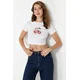 Trendyol Milla Ženska majica TWOSS24TS00121, Bela