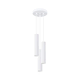Sollux SL.1538 - Lestenec na vrvici KARBON 3xGU10/10W/230V bela
