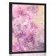 Plakat rožnata vejica s cvetovi - 60x90 no frame