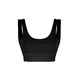 Trendyol Black Brushed Soft Fabric Support/Shaping Print Knitted Sports Bra