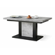 Sklopivi stolić za kavu KK20, Boja: Boja betona + Crna