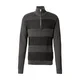 JACK & JONES Pulover JJHugo antracit/črna