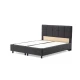 Hanah Home Ram za krevet Vitalia, 160x110x200 cm, Antracit
