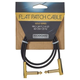 RockBoard Flat Patch Cable Gold 60 cm