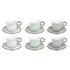 FG HAUS Šolja za espresso sa tacnom set 6 kom BR3085