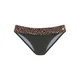 LASCANA Bikini hlačke bež/rjava/oliva/črna