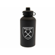 FOREVER COLLECTIBLES Steklenica za pijačo WEST HAM UNITED F.C. Aluminijasta steklenica za pijačo, črna, 500 ml