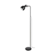 Rabalux 2242 - Podna lampa FLINT 1xE27/40W/230V crna