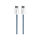 PURO - USB-C Kabel / USB-C, 60W, Fabrik FABK4, 1,5 m, blue lagon
