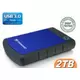Transcend USB HDD, StoreJet 25H3 2TB (TS2TSJ25H3B)  - 2 TB