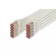 CAT 6 S-FTP patch cord, Cu, LSZH AWG 27/7, length 0.5 m, 10 pieces, color white