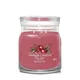 Yankee Candle Črna češnja - Yankee Candle Signature - srednje velika sveča z dvema stenjema