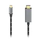 Hama video kabl usb-c na hdmi, 4k, 1.50m, alu ( 200507 )