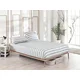 Lessentiel Maison Komplet posteljine Hook, 100x200 cm, Sivi