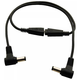 RockCable Spare Part - 9-12V Power Cable, 50 cm - 2.1 x 5,5 mm barrel plug to 2.