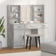vidaXL vidaXL 3-delni komplet pralne mize v betonsko sivi barvi iz umetnega lesa, (22067607)