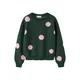 NAME IT Pulover NKFOLISA temno zelena/roza