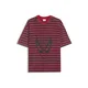 Bershka Majica SPIDERMAN rdeča/črna