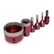 KOMPLET DIAMANTNIH LINURNIH ŽAG 6-68 mm 5-DELNI + ADAPTER KRAFT&DELE