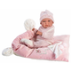 Llorens 73860 NEW BORN GIRL - realistična lutka za bebe s punim kućištem od vinila - 40 cm