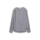 TOM TAILOR Bluza svetlo modra / črna / bela