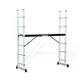 ATON Aluminijumske dvodelne merdevine sa skelom 2x7 3.32m ATN-DLSL101-7