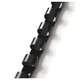 Plastični trni Fellowes, 19 mm, črni, 100 kosov