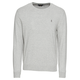 POLO RALPH LAUREN Sweater majica LS SF CN PP-LONG SLEEVE-SWEATER, siva