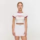 GymBeam Women‘s Varsity T-Shirt White