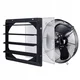 Stenski aksialni ventilator 220V z regulatorjem in žaluzijami premera 300 mm, Pretok zraka: 730 m3/h