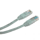 LAN kabel UTP patchcord, Cat.6, RJ45 moški - RJ45 moški, 15 m, neekraniran, siv, varčen