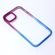Maska za telefon Colorful Acrylic za iPhone 14 Plus 6.7 ljubičasto-plava